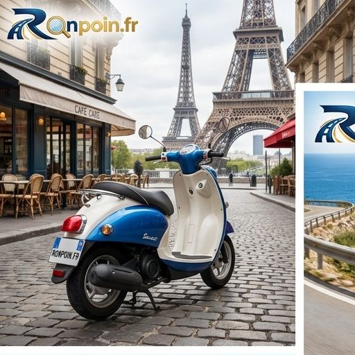 Scooter en ville