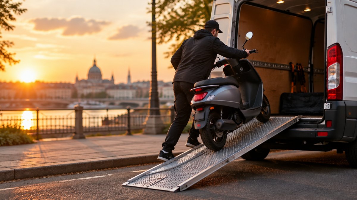 Acheter un scooter d'occasion à distance